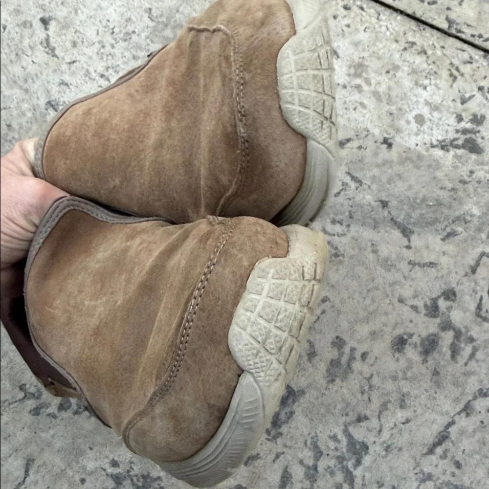 Skechers Men’s Tan Suede Slip-On Casual Loafers